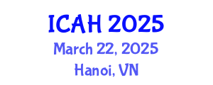 International Conference on Aerodynamics and Hydrodynamics (ICAH) March 22, 2025 - Hanoi, Vietnam
