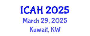 International Conference on Aerodynamics and Hydrodynamics (ICAH) March 29, 2025 - Kuwait, Kuwait