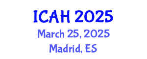 International Conference on Aerodynamics and Hydrodynamics (ICAH) March 25, 2025 - Madrid, Spain