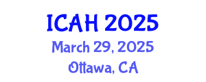 International Conference on Aerodynamics and Hydrodynamics (ICAH) March 29, 2025 - Ottawa, Canada