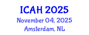 International Conference on Aerodynamics and Hydrodynamics (ICAH) November 04, 2025 - Amsterdam, Netherlands