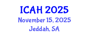 International Conference on Aerodynamics and Hydrodynamics (ICAH) November 15, 2025 - Jeddah, Saudi Arabia