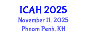 International Conference on Aerodynamics and Hydrodynamics (ICAH) November 11, 2025 - Phnom Penh, Cambodia