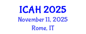 International Conference on Aerodynamics and Hydrodynamics (ICAH) November 11, 2025 - Rome, Italy