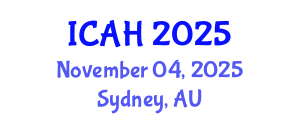 International Conference on Aerodynamics and Hydrodynamics (ICAH) November 04, 2025 - Sydney, Australia