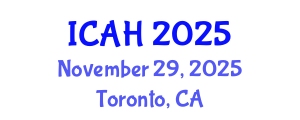 International Conference on Aerodynamics and Hydrodynamics (ICAH) November 29, 2025 - Toronto, Canada