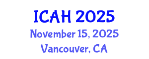 International Conference on Aerodynamics and Hydrodynamics (ICAH) November 15, 2025 - Vancouver, Canada