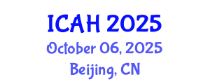 International Conference on Aerodynamics and Hydrodynamics (ICAH) October 06, 2025 - Beijing, China