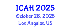 International Conference on Aerodynamics and Hydrodynamics (ICAH) October 28, 2025 - Los Angeles, United States