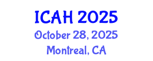 International Conference on Aerodynamics and Hydrodynamics (ICAH) October 28, 2025 - Montreal, Canada