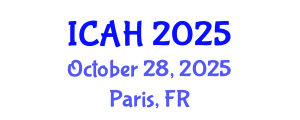 International Conference on Aerodynamics and Hydrodynamics (ICAH) October 28, 2025 - Paris, France