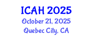 International Conference on Aerodynamics and Hydrodynamics (ICAH) October 21, 2025 - Quebec City, Canada