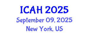 International Conference on Aerodynamics and Hydrodynamics (ICAH) September 09, 2025 - New York, United States
