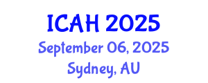 International Conference on Aerodynamics and Hydrodynamics (ICAH) September 06, 2025 - Sydney, Australia