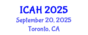 International Conference on Aerodynamics and Hydrodynamics (ICAH) September 20, 2025 - Toronto, Canada