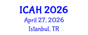 International Conference on Aerodynamics and Hydrodynamics (ICAH) April 27, 2026 - Istanbul, Turkey International Conference on Aerodynamics and Hydrodynamics (ICAH) April 27, 2026 - Istanbul, Turkey