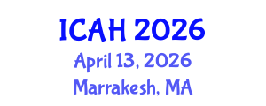 International Conference on Aerodynamics and Hydrodynamics (ICAH) April 13, 2026 - Marrakesh, Morocco International Conference on Aerodynamics and Hydrodynamics (ICAH) April 13, 2026 - Marrakesh, Morocco