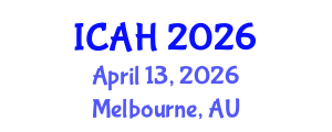 International Conference on Aerodynamics and Hydrodynamics (ICAH) April 13, 2026 - Melbourne, Australia International Conference on Aerodynamics and Hydrodynamics (ICAH) April 13, 2026 - Melbourne, Australia