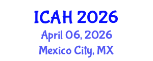 International Conference on Aerodynamics and Hydrodynamics (ICAH) April 06, 2026 - Mexico City, Mexico
