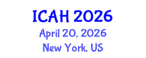 International Conference on Aerodynamics and Hydrodynamics (ICAH) April 20, 2026 - New York, United States