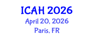 International Conference on Aerodynamics and Hydrodynamics (ICAH) April 20, 2026 - Paris, France