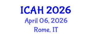 International Conference on Aerodynamics and Hydrodynamics (ICAH) April 06, 2026 - Rome, Italy International Conference on Aerodynamics and Hydrodynamics (ICAH) April 06, 2026 - Rome, Italy