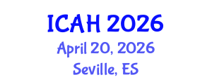 International Conference on Aerodynamics and Hydrodynamics (ICAH) April 20, 2026 - Seville, Spain International Conference on Aerodynamics and Hydrodynamics (ICAH) April 20, 2026 - Seville, Spain