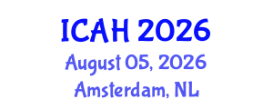 International Conference on Aerodynamics and Hydrodynamics (ICAH) August 05, 2026 - Amsterdam, Netherlands International Conference on Aerodynamics and Hydrodynamics (ICAH) August 05, 2026 - Amsterdam, Netherlands