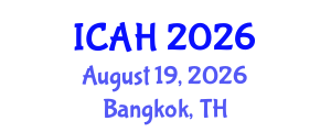 International Conference on Aerodynamics and Hydrodynamics (ICAH) August 19, 2026 - Bangkok, Thailand International Conference on Aerodynamics and Hydrodynamics (ICAH) August 19, 2026 - Bangkok, Thailand