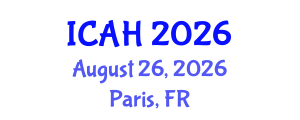 International Conference on Aerodynamics and Hydrodynamics (ICAH) August 26, 2026 - Paris, France