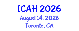 International Conference on Aerodynamics and Hydrodynamics (ICAH) August 14, 2026 - Toronto, Canada International Conference on Aerodynamics and Hydrodynamics (ICAH) August 14, 2026 - Toronto, Canada
