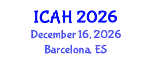 International Conference on Aerodynamics and Hydrodynamics (ICAH) December 16, 2026 - Barcelona, Spain International Conference on Aerodynamics and Hydrodynamics (ICAH) December 16, 2026 - Barcelona, Spain
