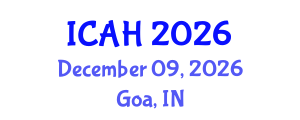 International Conference on Aerodynamics and Hydrodynamics (ICAH) December 09, 2026 - Goa, India International Conference on Aerodynamics and Hydrodynamics (ICAH) December 09, 2026 - Goa, India