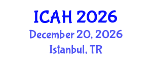 International Conference on Aerodynamics and Hydrodynamics (ICAH) December 20, 2026 - Istanbul, Turkey International Conference on Aerodynamics and Hydrodynamics (ICAH) December 20, 2026 - Istanbul, Turkey