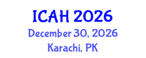 International Conference on Aerodynamics and Hydrodynamics (ICAH) December 30, 2026 - Karachi, Pakistan International Conference on Aerodynamics and Hydrodynamics (ICAH) December 30, 2026 - Karachi, Pakistan