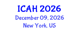 International Conference on Aerodynamics and Hydrodynamics (ICAH) December 09, 2026 - New York, United States