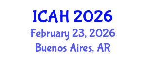 International Conference on Aerodynamics and Hydrodynamics (ICAH) February 23, 2026 - Buenos Aires, Argentina International Conference on Aerodynamics and Hydrodynamics (ICAH) February 23, 2026 - Buenos Aires, Argentina