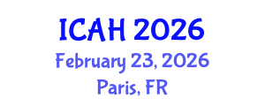 International Conference on Aerodynamics and Hydrodynamics (ICAH) February 23, 2026 - Paris, France