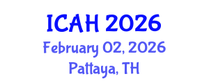 International Conference on Aerodynamics and Hydrodynamics (ICAH) February 02, 2026 - Pattaya, Thailand International Conference on Aerodynamics and Hydrodynamics (ICAH) February 02, 2026 - Pattaya, Thailand