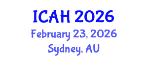 International Conference on Aerodynamics and Hydrodynamics (ICAH) February 23, 2026 - Sydney, Australia International Conference on Aerodynamics and Hydrodynamics (ICAH) February 23, 2026 - Sydney, Australia