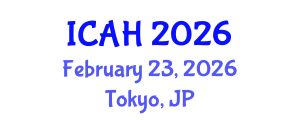 International Conference on Aerodynamics and Hydrodynamics (ICAH) February 23, 2026 - Tokyo, Japan International Conference on Aerodynamics and Hydrodynamics (ICAH) February 23, 2026 - Tokyo, Japan