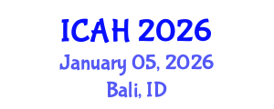 International Conference on Aerodynamics and Hydrodynamics (ICAH) January 05, 2026 - Bali, Indonesia International Conference on Aerodynamics and Hydrodynamics (ICAH) January 05, 2026 - Bali, Indonesia
