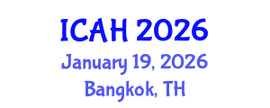 International Conference on Aerodynamics and Hydrodynamics (ICAH) January 19, 2026 - Bangkok, Thailand International Conference on Aerodynamics and Hydrodynamics (ICAH) January 19, 2026 - Bangkok, Thailand