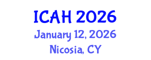 International Conference on Aerodynamics and Hydrodynamics (ICAH) January 12, 2026 - Nicosia, Cyprus International Conference on Aerodynamics and Hydrodynamics (ICAH) January 12, 2026 - Nicosia, Cyprus