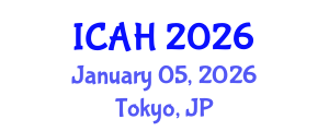 International Conference on Aerodynamics and Hydrodynamics (ICAH) January 05, 2026 - Tokyo, Japan International Conference on Aerodynamics and Hydrodynamics (ICAH) January 05, 2026 - Tokyo, Japan