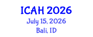 International Conference on Aerodynamics and Hydrodynamics (ICAH) July 15, 2026 - Bali, Indonesia International Conference on Aerodynamics and Hydrodynamics (ICAH) July 15, 2026 - Bali, Indonesia