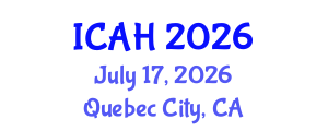 International Conference on Aerodynamics and Hydrodynamics (ICAH) July 17, 2026 - Quebec City, Canada International Conference on Aerodynamics and Hydrodynamics (ICAH) July 17, 2026 - Quebec City, Canada