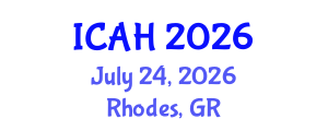 International Conference on Aerodynamics and Hydrodynamics (ICAH) July 24, 2026 - Rhodes, Greece International Conference on Aerodynamics and Hydrodynamics (ICAH) July 24, 2026 - Rhodes, Greece