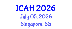 International Conference on Aerodynamics and Hydrodynamics (ICAH) July 05, 2026 - Singapore, Singapore International Conference on Aerodynamics and Hydrodynamics (ICAH) July 05, 2026 - Singapore, Singapore