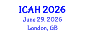 International Conference on Aerodynamics and Hydrodynamics (ICAH) June 29, 2026 - London, United Kingdom International Conference on Aerodynamics and Hydrodynamics (ICAH) June 29, 2026 - London, United Kingdom